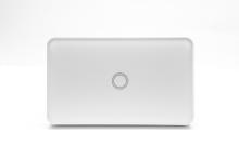 1 Gang Smart Zigbee Touch Glass Wall Switch Off White - SPARKELEC SWS1TZ-WHITE