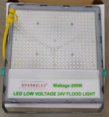 *24V*  IP65 RATED LOW VOLTAGE 200w FLOOD LIGHT - SFL200W-24V