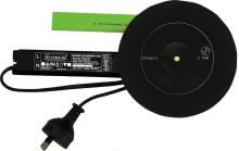 SPARKELEC D40 3W LED Emergency Light *BLACK* - SP3001BK* ON SPECIAL